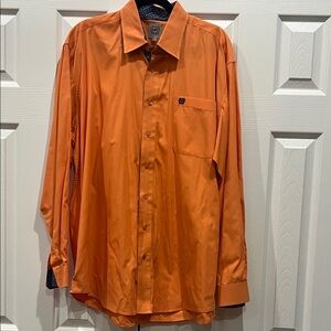 Cinch Orange Dress Shirt